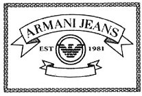 ARMANI JEANS EST 1981