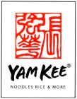 YAM KEE NOODLES RICE & MORE