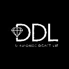 DDL DIAMONDS DON'T LIE