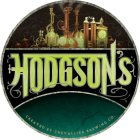 HODGSON'S CREATED BY CHEVALLIER BREWING CO.CO.