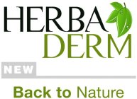 HERBA DERM NEW BACK TO NATURE