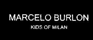 MARCELO BURLON KIDS OF MILAN