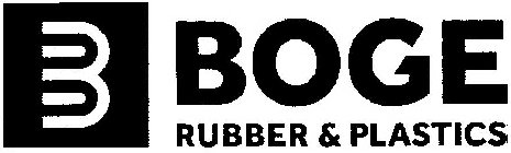 B BOGE RUBBER & PLASTICS