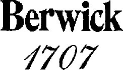 BERWICK 1707