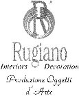 RUGIANO INTERIORS DECORATION PRODUZIONE OGGETTI D'ARTE