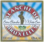 BLANCHE DE BRUXELLES BIÈRE BLANCHE WHITE BEER