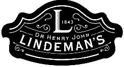 L 1843 DR HENRY JOHN LINDEMAN'S