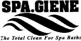 SPA.GIENE THE TOTAL CLEAN FOR SPA BATHS