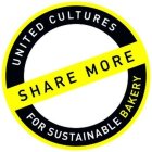 SHARE MORE UNITED CULTURES FOR SUSTAINABLE BAKERYLE BAKERY