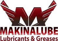 M MANALUBE LUBRICANTS & GREASES