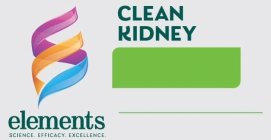 CLEAN KIDNEY ELEMENTS SCIENCE. EFFICACY. EXCELLENCE.