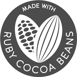 MADE WITH RUBY COCOA BEANS
