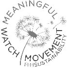 MEANINGFUL WATCH MOVEMENT FHHSUSTAINABILITY