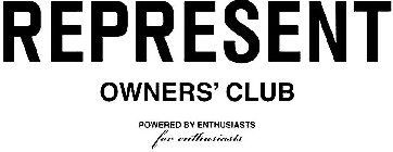 REPRESENT OWNERS' CLUB POWERED BY ENTHUSIASTS FOR ENTHUSIASTS
