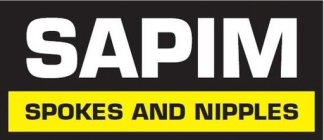SAPIM SPOKES AND NIPPLES