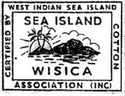 CERTIFIED BY WEST INDIAN SEA ISLAND COTTON ASSOCIATION (INC) SEA ISLAND WISICAON ASSOCIATION (INC) SEA ISLAND WISICA