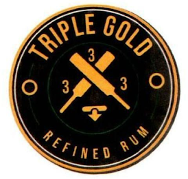 TRIPLE GOLD 333 REFINED RUM