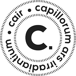 C . CAIR . CAPILLORUM ARS IRRADIANTIUM