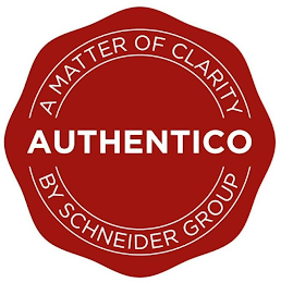 A MATTER OF CLARITY AUTHENTICO BY SCHNEIDER GROUP