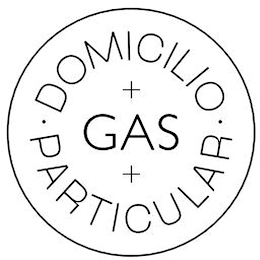 GAS DOMICILIO PARTICULAR