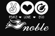 PEACE LOVE ECO NOBLE