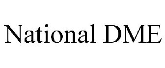 NATIONAL DME