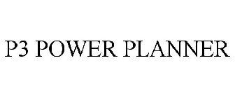 P3 POWER PLANNER