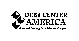 DEBT CENTER AMERICA AMERICA'S LEADING DEBT SOLUTION COMPANY