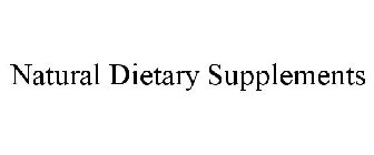 NATURAL DIETARY SUPPLEMENTS