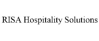RISA HOSPITALITY SOLUTIONS