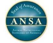 SEAL OF ASSURANCE ANSA ANIMAL NUTRITIONAL SUPPLIERS OF AMERICA