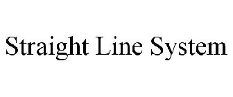 STRAIGHT LINE SYSTEM