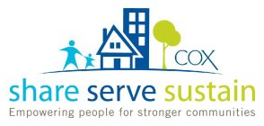 COX SHARE SERVE SUSTAIN EMPOWERING PEOPLE FOR STRONGER COMMUNITIES