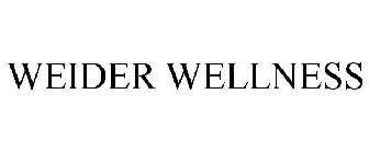 WEIDER WELLNESS