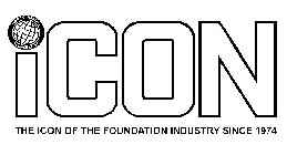 ICON FOUNDATION EQUIPMENT, BV ICON THE ICON OF THE FOUNDATION INDUSTRY SINCE 1974