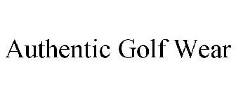AUTHENTIC GOLF WEAR