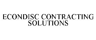 ECONDISC CONTRACTING SOLUTIONS
