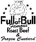 FULL OF BULL FAMOUS ROAST BEEF & FROZENCUSTARD