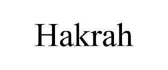 HAKRAH