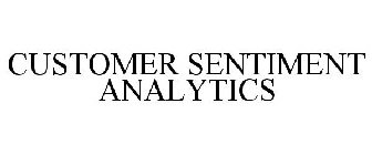 CUSTOMER SENTIMENT ANALYTICS