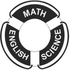 MATH, ENGLISH, SCIENCE