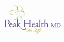 PEAK HEALTH MD FOR LIFE
