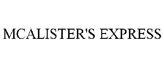 MCALISTER'S EXPRESS