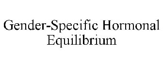 GENDER-SPECIFIC HORMONAL EQUILIBRIUM