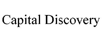 CAPITAL DISCOVERY