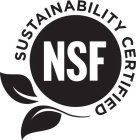 NSF SUSTAINABILITY CERTIFIED