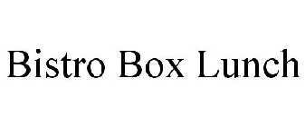 BISTRO BOX LUNCH