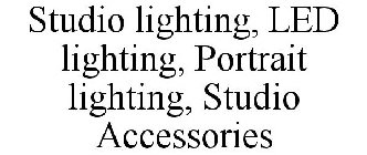 STUDIO LIGHTING, LED LIGHTING, PORTRAIT LIGHTING, STUDIO ACCESSORIES