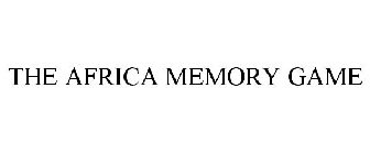 THE AFRICA MEMORY GAME