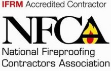 IFRM ACCREDITED CONTRACTOR NFCA NATIONAL FIREPROOFING CONTRACTORS ASSOCIATION FIREPROOFING CONTRACTORS ASSOCIATION